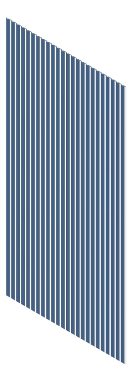 3D Presentation Image of Panel Acoustic Keystone KeyNirvana Madison 2400x1200 PrimaryBlue