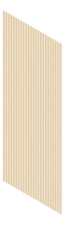 3D Presentation Image of Panel Acoustic Keystone KeyNirvana Madison 3000x1200 BlondeOak