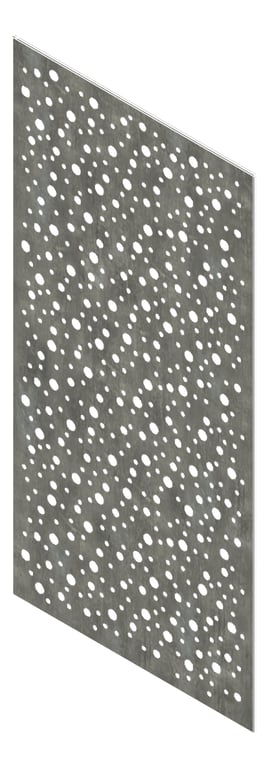 3D Presentation Image of Panel Acoustic Keystone KeyPly Designer 1200x600 HoopPly EbonyStain