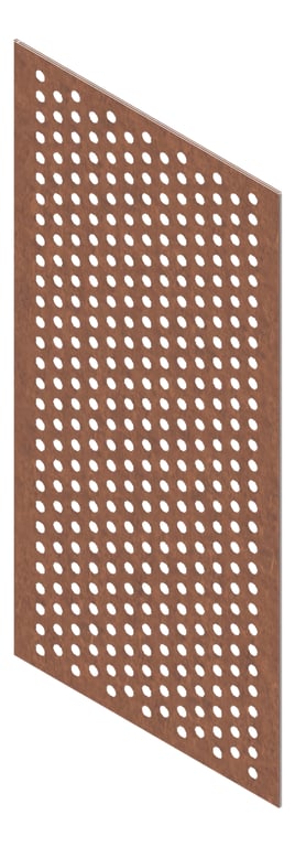 3D Presentation Image of Panel Acoustic Keystone KeyPly KP2 1200x600 HoopPly SpottedGumStain