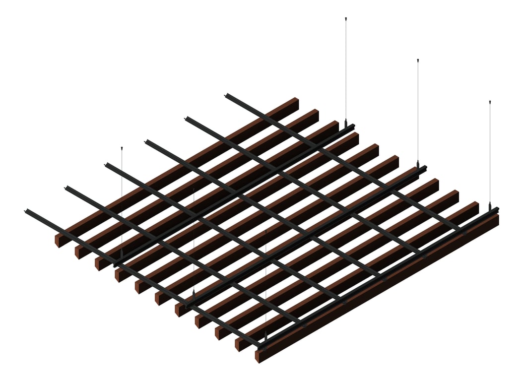 Image of MountingTrack Soffit Knotwood