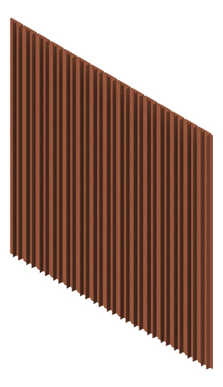 Cladding Aluminium Knotwood Dimensional