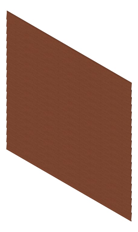 Image of Cladding Aluminium Knotwood Traditional