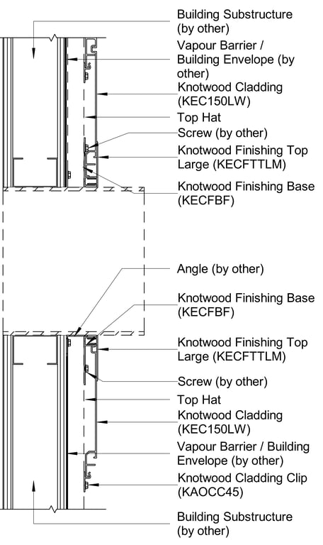 Navigate to TRADITIONAL CLADDING Horizontal G Service End Penetration