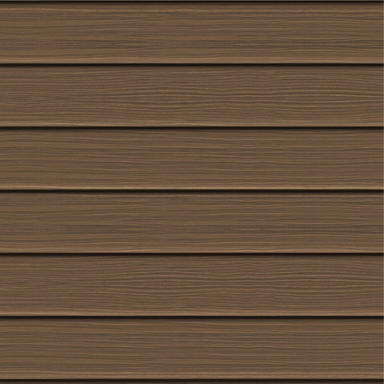 Cladding Aluminium Knotwood Traditional Horizontal 100Flat FrenchWalnut