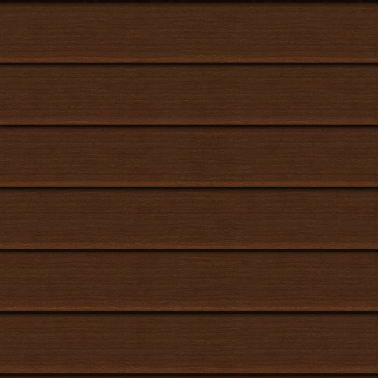 Image of Cladding Aluminium Knotwood Traditional Horizontal 100Flat Merbau