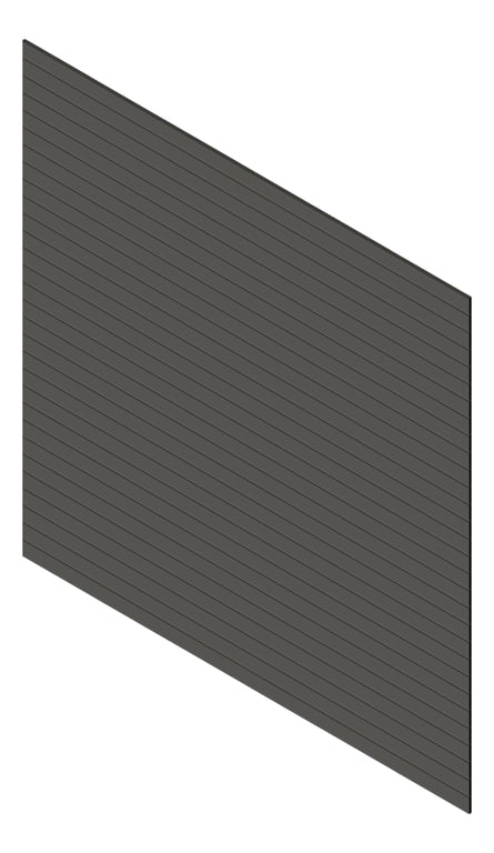 3D Presentation Image of Cladding Aluminium Knotwood Traditional Horizontal 100Flat WoodlandGrey