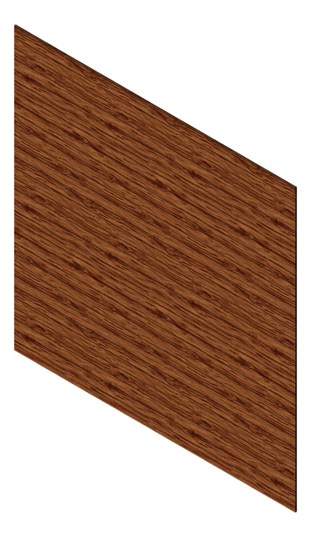 3D Presentation Image of Cladding Aluminium Knotwood Traditional Horizontal 100Shadowline SpottedGum