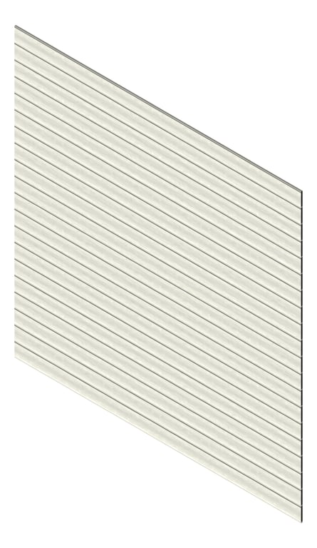 3D Presentation Image of Cladding Aluminium Knotwood Traditional Horizontal 150Shadowline HamptonsCedar