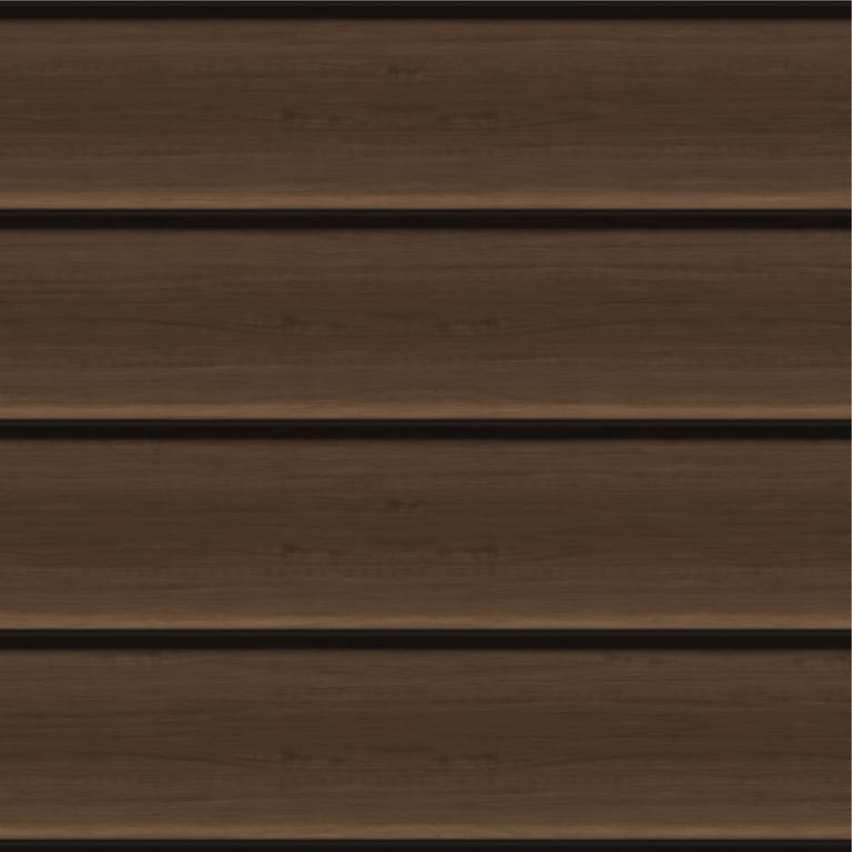 Navigate to Cladding Aluminium Knotwood Traditional Horizontal 150Shadowline QueenslandWalnut