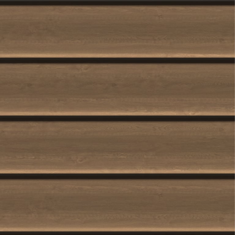 Navigate to Cladding Aluminium Knotwood Traditional Horizontal 150Shadowline Sycamore