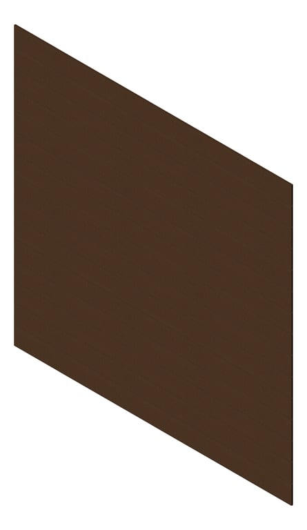 3D Presentation Image of Cladding Aluminium Knotwood Traditional Horizontal 200Flat Kwila