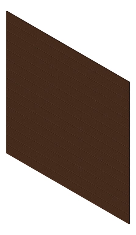 3D Presentation Image of Cladding Aluminium Knotwood Traditional Horizontal 200Flat PacificTeak