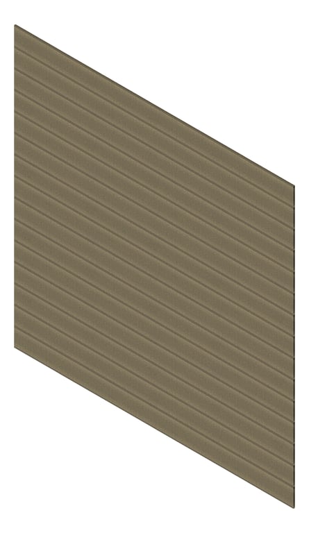 3D Presentation Image of Cladding Aluminium Knotwood Traditional Horizontal 200Shadowline Driftwood