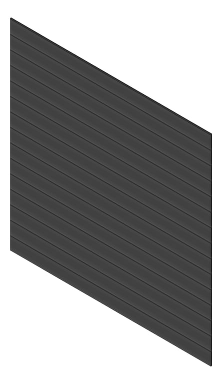 3D Presentation Image of Cladding Aluminium Knotwood Traditional Horizontal 200Shadowline Monument