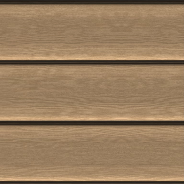 Image of Cladding Aluminium Knotwood Traditional Horizontal 200Shadowline NordicOak