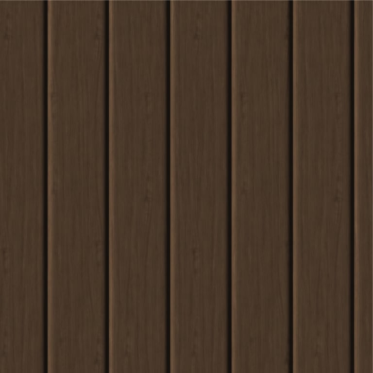 Image of Cladding Aluminium Knotwood Traditional Vertical 100Flat QueenslandWalnut