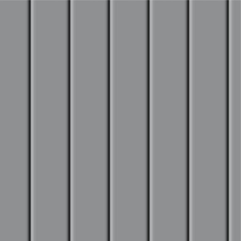 Image of Cladding Aluminium Knotwood Traditional Vertical 100Flat Silver