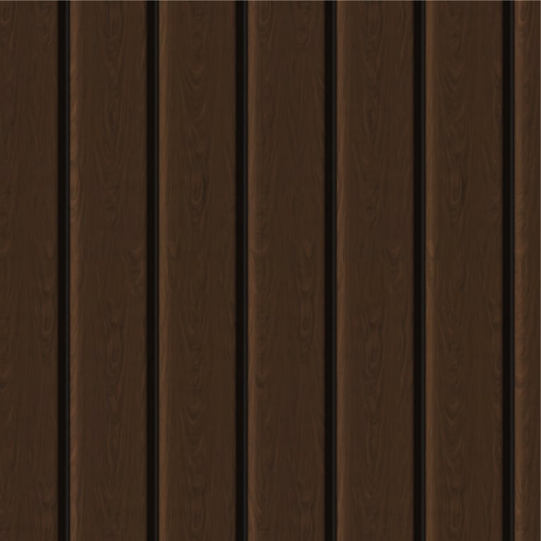 Image of Cladding Aluminium Knotwood Traditional Vertical 100Shadowline Kwila