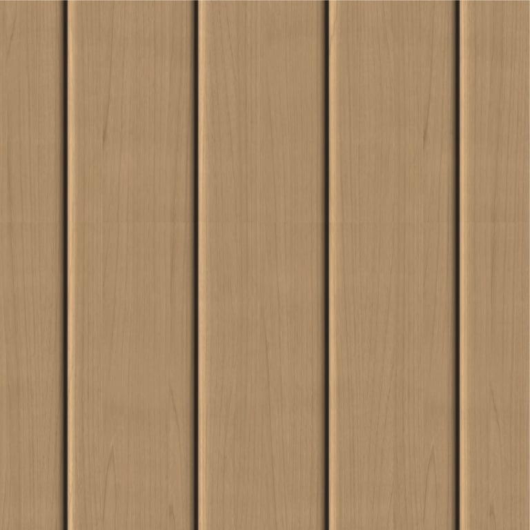 Image of Cladding Aluminium Knotwood Traditional Vertical 150Flat Hinoki