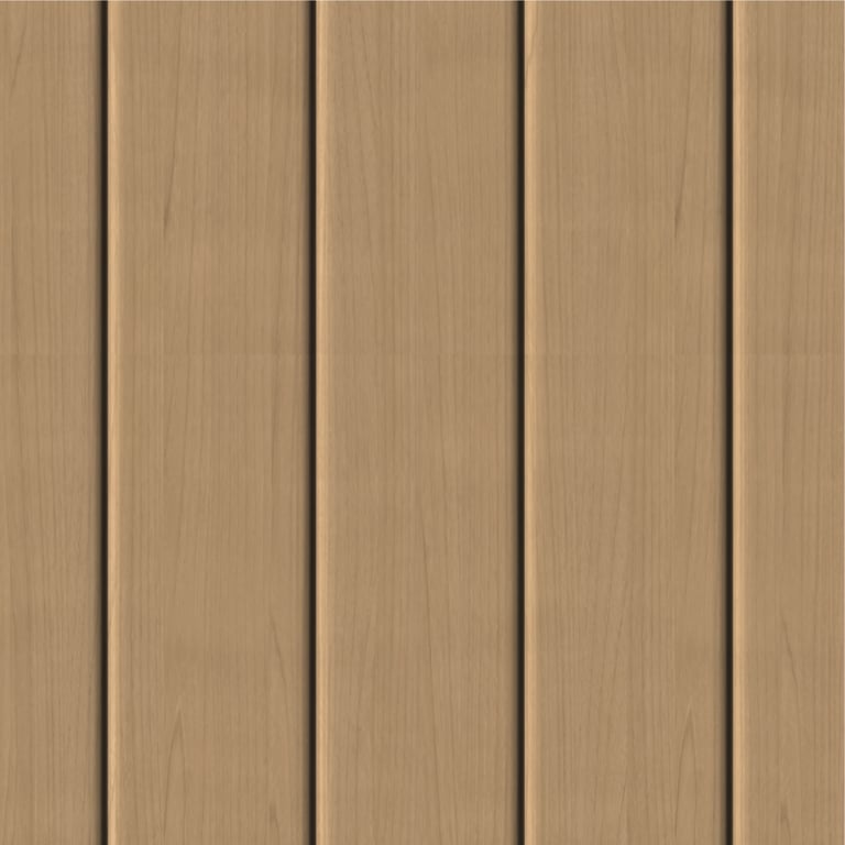 Image of Cladding Aluminium Knotwood Traditional Vertical 150Flat Hinoki