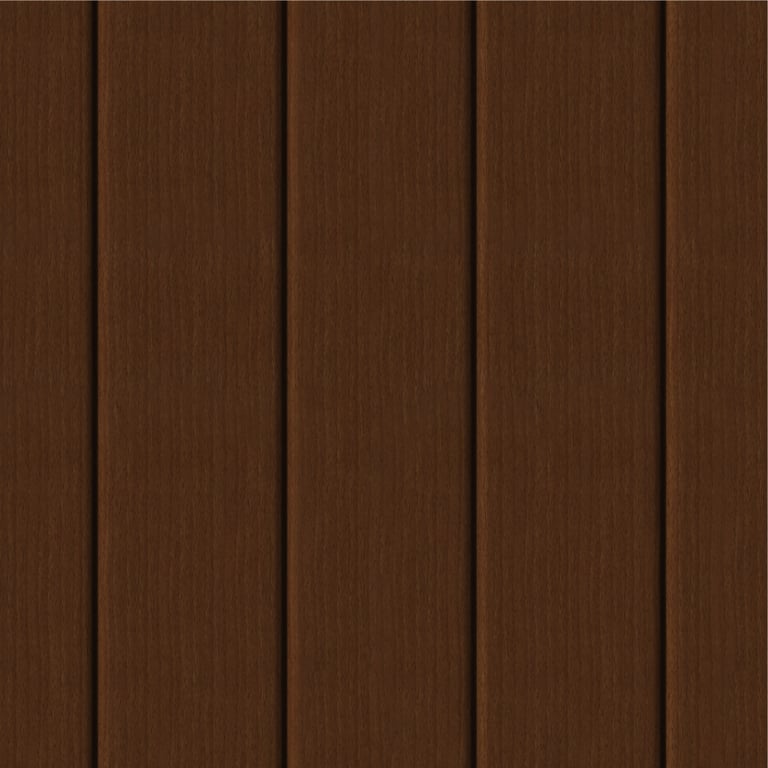 Navigate to Cladding Aluminium Knotwood Traditional Vertical 150Flat Merbau