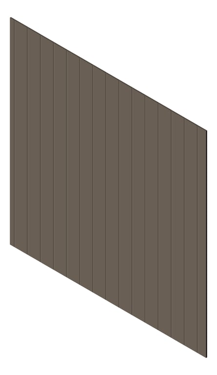 3D Presentation Image of Cladding Aluminium Knotwood Traditional Vertical 200Flat Jasper