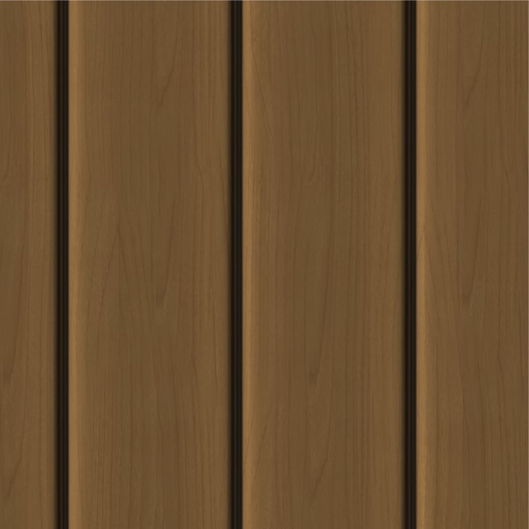 Navigate to Cladding Aluminium Knotwood Traditional Vertical 200Shadowline Iroko