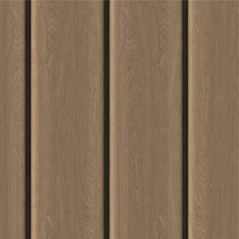 Image of Cladding Aluminium Knotwood Traditional Vertical 200Shadowline Spruce