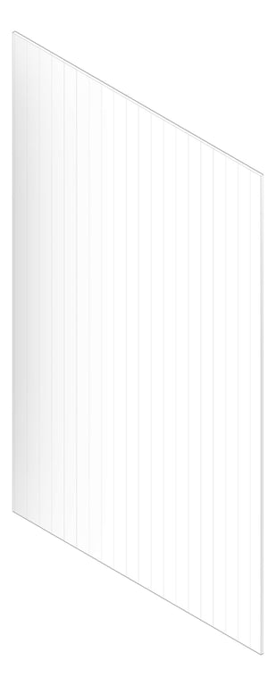 3D Documentation Image of Panel Decorative Laminex Architectural Batten60 BlackShadowline DanishWalnut