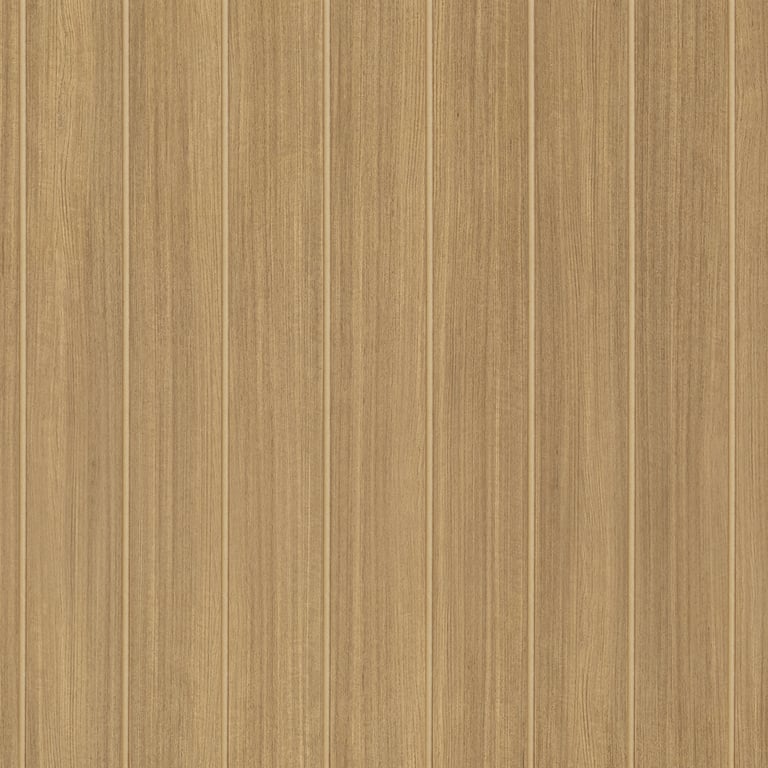 Navigate to Panel Decorative Laminex Architectural Batten60 NaturalShadowline SublimeTeak
