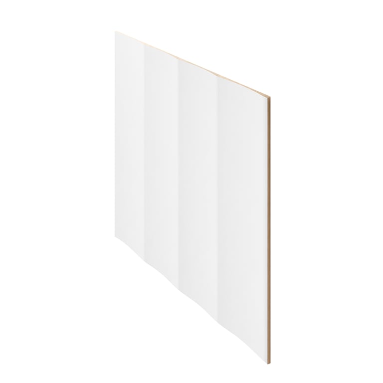 Scallop-135 TopAngle 1200x1200 Image of Panel Decorative Laminex Surround Scallop135 LexiconQuarter