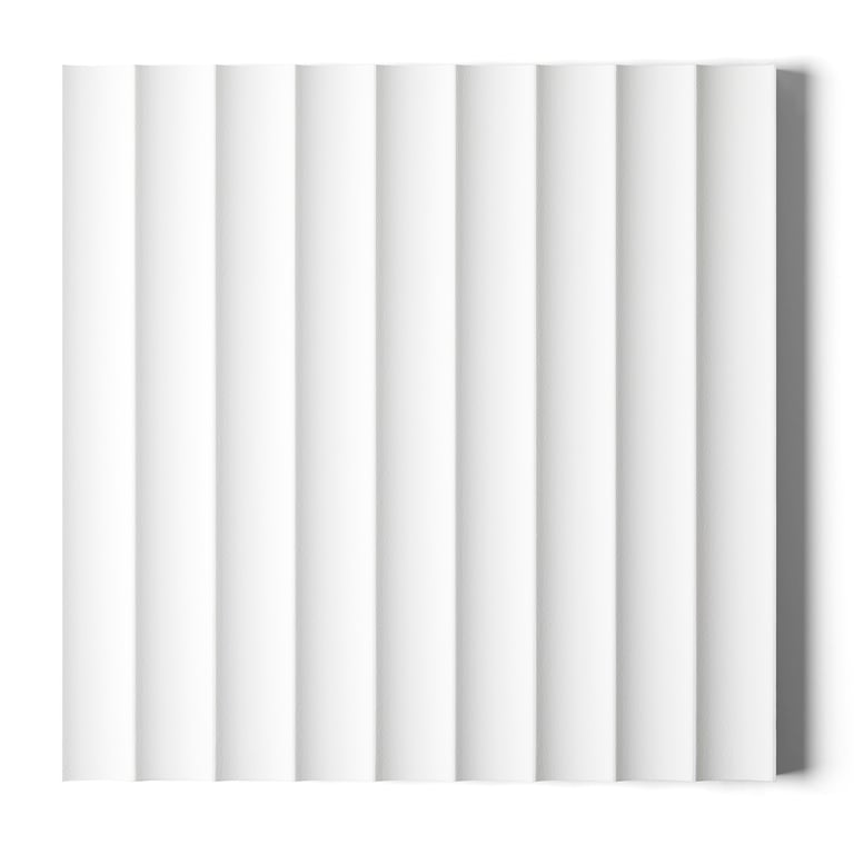 Surround eComm Front View Scallop 45 Image of Panel Decorative Laminex Surround Scallop45 NaturalFlora
