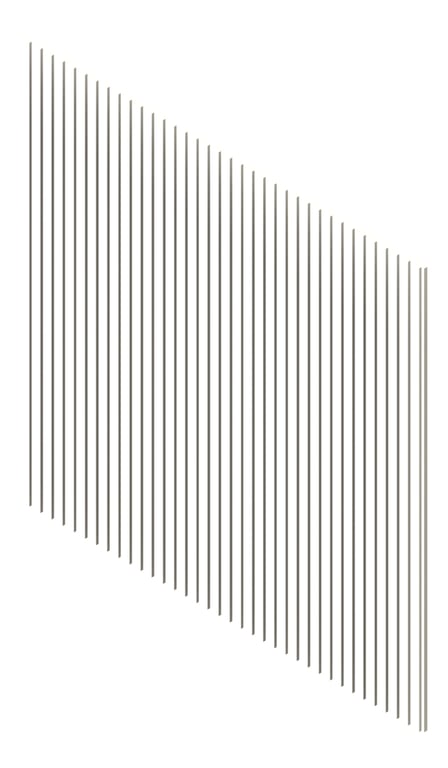 3D Presentation Image of Panel Decorative Laminex Surround Batten25