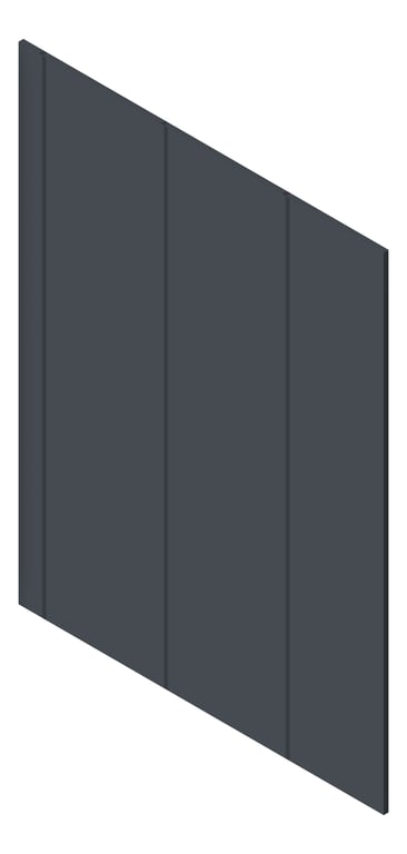 3D Presentation Image of Panel Decorative Laminex Surround Batten300 Maximus