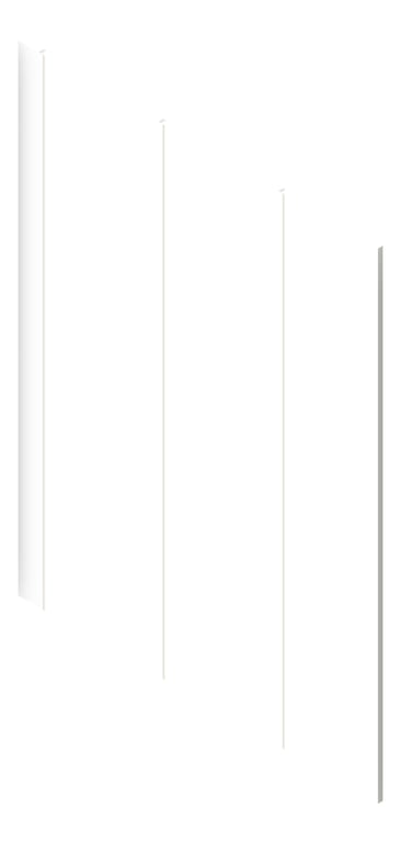 3D Presentation Image of Panel Decorative Laminex Surround Batten300 NaturalWhite