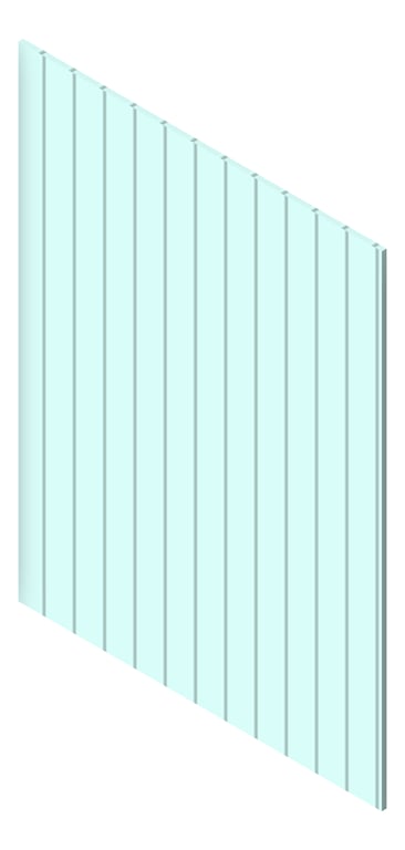 3D Presentation Image of Panel Decorative Laminex Surround Batten75 Harmonious