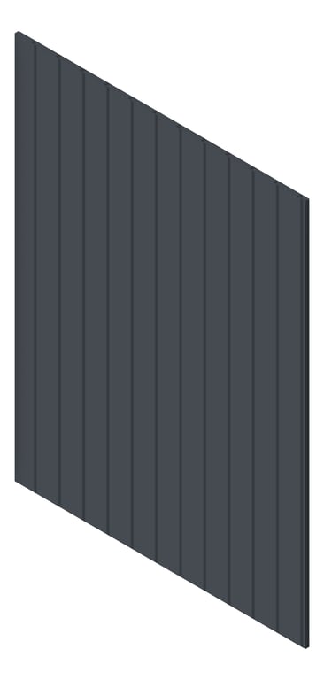 3D Presentation Image of Panel Decorative Laminex Surround Batten75 Maximus