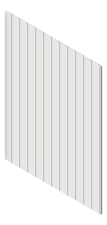 3D Presentation Image of Panel Decorative Laminex Surround Batten75 Silkwort