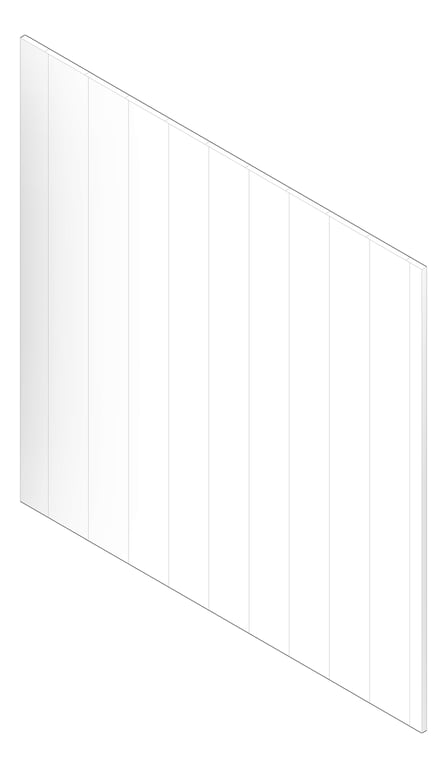 3D Documentation Image of Panel Decorative Laminex Surround ClassicVJ100 NaturalFlora