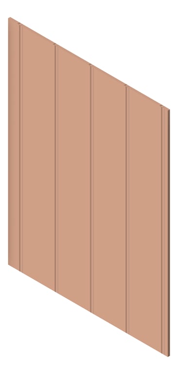 3D Presentation Image of Panel Decorative Laminex Surround ClassicVJ200 NewPenny