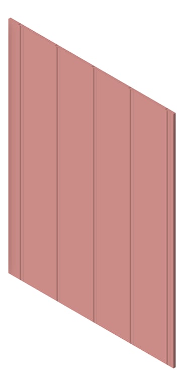 3D Presentation Image of Panel Decorative Laminex Surround ClassicVJ200 TerraRose