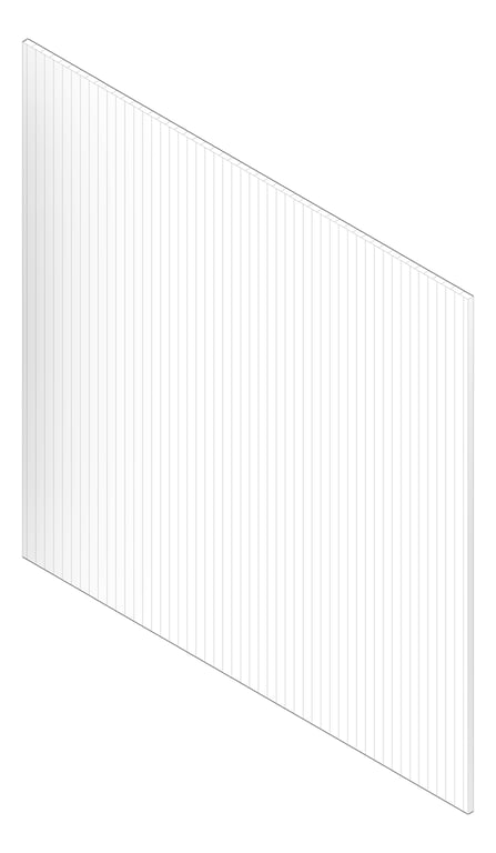 3D Documentation Image of Panel Decorative Laminex Surround DemiRound20 Harmonious