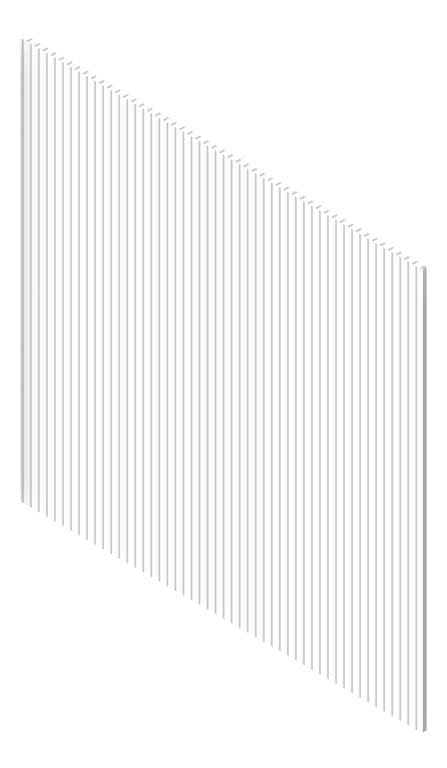 3D Presentation Image of Panel Decorative Laminex Surround DemiRound20 LexiconQuarter