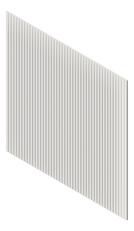 3D Presentation Image of Panel Decorative Laminex Surround DemiRound20