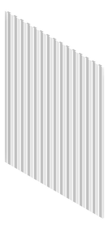 3D Presentation Image of Panel Decorative Laminex Surround FrenchStripe30 LexiconQuarter