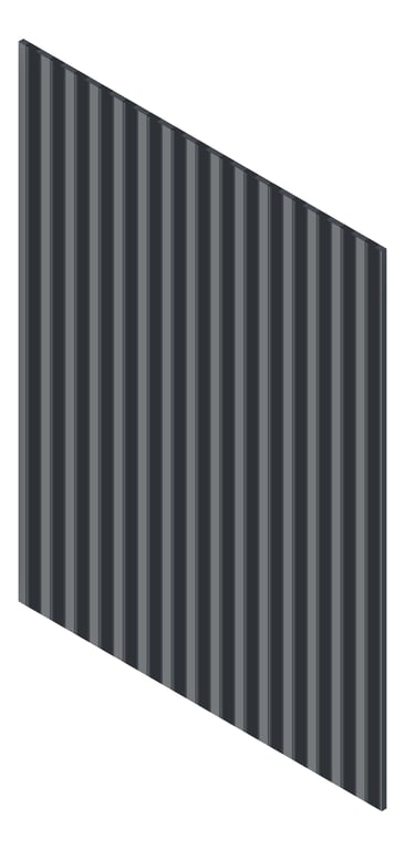 3D Presentation Image of Panel Decorative Laminex Surround FrenchStripe30 Maximus