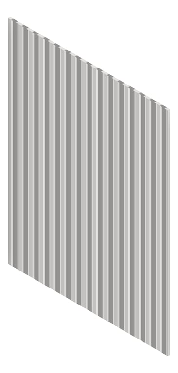 3D Presentation Image of Panel Decorative Laminex Surround FrenchStripe30 Silkwort
