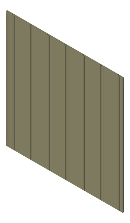 3D Presentation Image of Panel Decorative Laminex Surround Heritage150 NaturalFlora