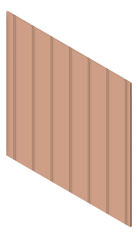 3D Presentation Image of Panel Decorative Laminex Surround Heritage150 NewPenny